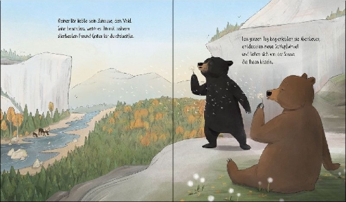 Buchcover und Innenansicht für das Buch: Big Bear Was Not The Same