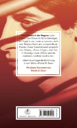 Buchcover und Innenansicht für das Buch: Der Tod in Venedig