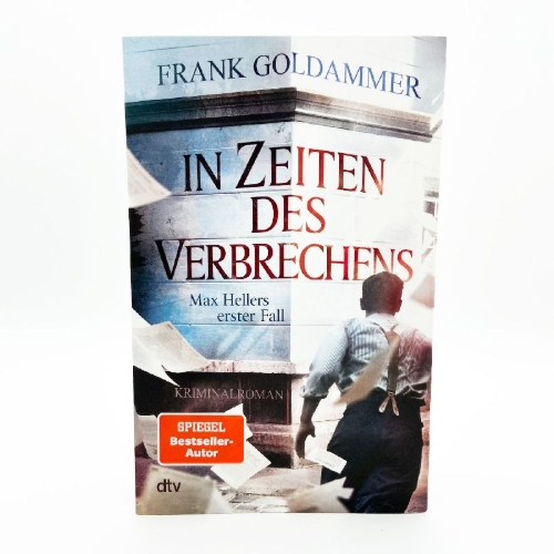 Buchcover und Innenansicht für das Buch: In Zeiten des Verbrechens