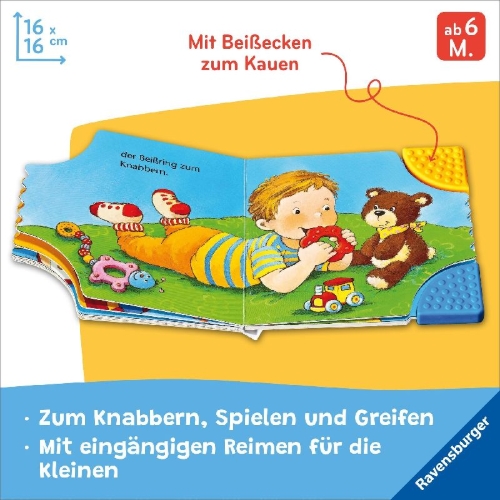 Buchcover und Innenansicht für das Buch: Mein erstes Buch zum Anbeißen