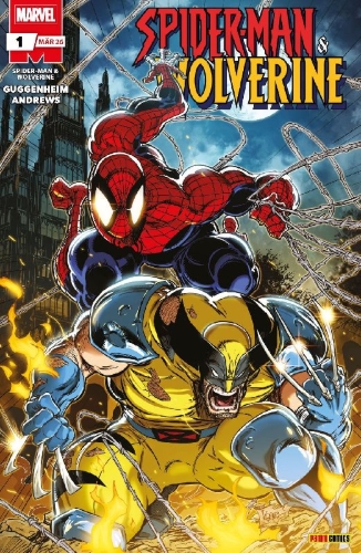Buchcover und Innenansicht für das Buch: Spider-Man & Wolverine (2025) #1-#3