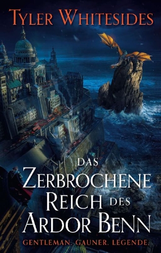 Buchcover und Innenansicht für das Buch: The Shattered Realm of Ardor Benn