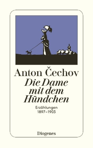 Buchcover und Innenansicht für das Buch: Die Dame mit dem Hündchen