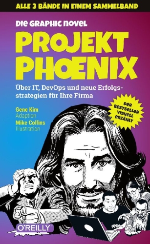 Buchcover und Innenansicht für das Buch: Projekt Phoenix -  Die Graphic Novel, Sammelband