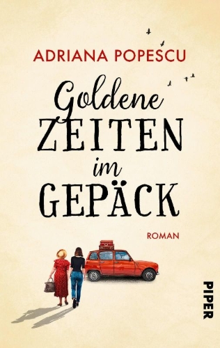 Buchcover und Innenansicht für das Buch: Goldene Zeiten im Gepäck