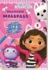 Buchcover und Innenansicht für das Buch: Gabby's Dollhouse: Magischer Malspaß - Entdecke verborgene Motive!