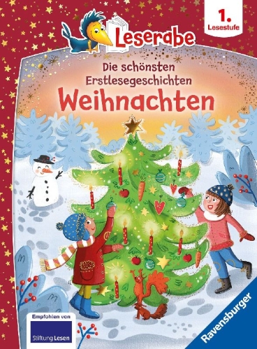 Buchcover und Innenansicht für das Buch: Leserabe Sonderausgaben - Die schönsten Erstlesegeschichten Weihnachten