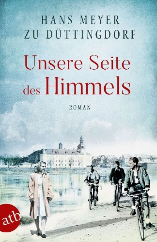 Buchcover und Innenansicht für das Buch: Unsere Seite des Himmels