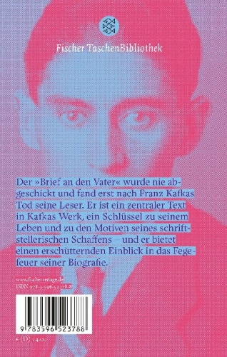 Buchcover und Innenansicht für das Buch: Brief an den Vater