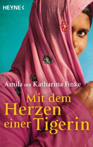 Buchcover und Innenansicht für das Buch: Mit dem Herzen einer Tigerin