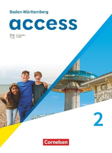 Buchcover und Innenansicht für das Buch: Access Band 2: 6. Schuljahr - Baden-Württemberg - Ausgabe 2025 - Schulbuch (Kartoniert)