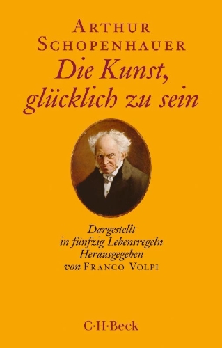 Buchcover und Innenansicht für das Buch: Die Kunst, glücklich zu sein