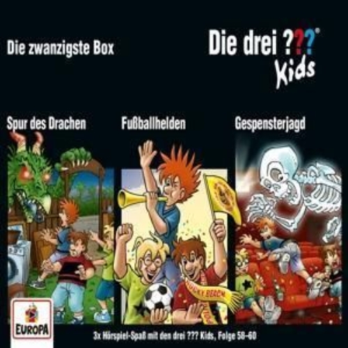 Buchcover und Innenansicht für das Buch: Die drei ??? Kids 20. 3er Box (Folgen 58, 59, 60)