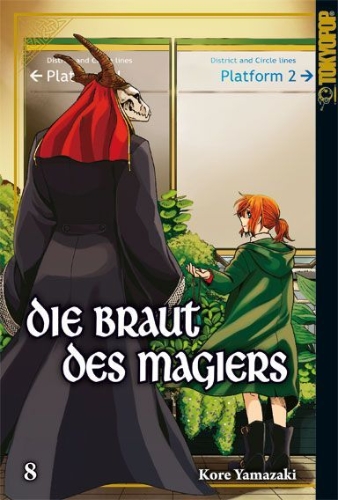 Buchcover und Innenansicht für das Buch: Die Braut des Magiers 08