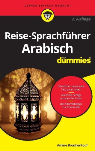 Buchcover und Innenansicht für das Buch: Reise-Sprachführer Arabisch für Dummies