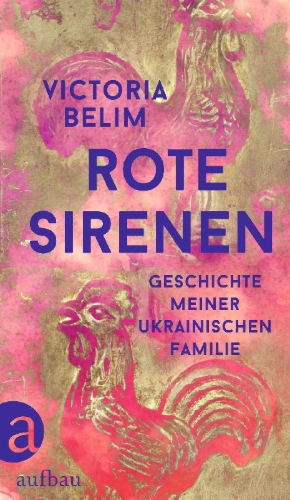 Buchcover und Innenansicht für das Buch: The Rooster House. A Ukrainian Family Secret