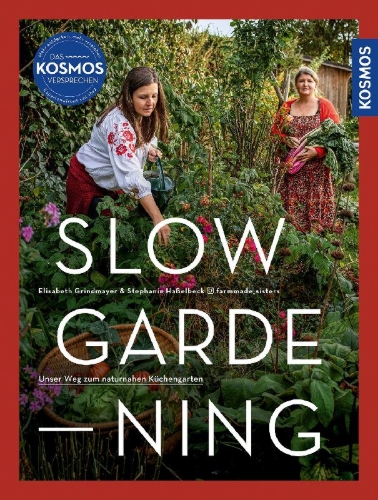 Buchcover und Innenansicht für das Buch: Slow Gardening