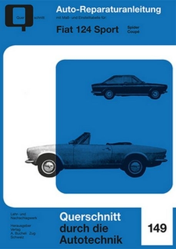 Buchcover und Innenansicht für das Buch: Fiat 124 Sport