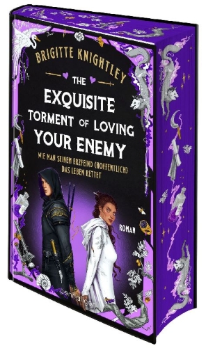 Buchcover und Innenansicht für das Buch: The Exquisite Torment of Loving Your Enemy