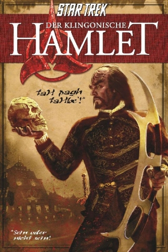 Buchcover und Innenansicht für das Buch: Der Klingonische Hamlet
