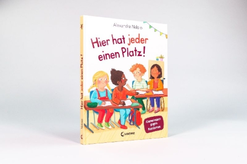 Buchcover und Innenansicht für das Buch: Hier hat jeder einen Platz!