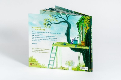 Buchcover und Innenansicht für das Buch: Der allertollste Bruder der Welt