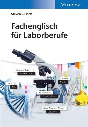 Buchcover und Innenansicht für das Buch: Fachenglisch für Laborberufe