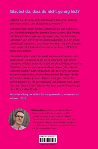 Buchcover und Innenansicht für das Buch: Hör auf dein Herz, dein Kopf ist ein Arschloch
