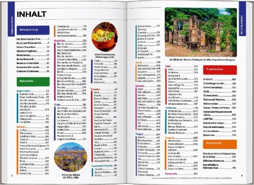 Buchcover und Innenansicht für das Buch: LONELY PLANET Reiseführer Südamerika