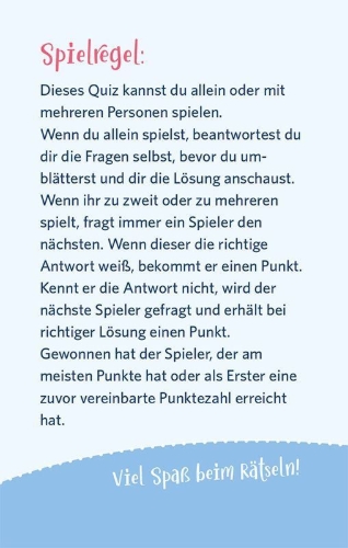 Buchcover und Innenansicht für das Buch: Was weißt du von der Erstkommunion? Der Quizblock