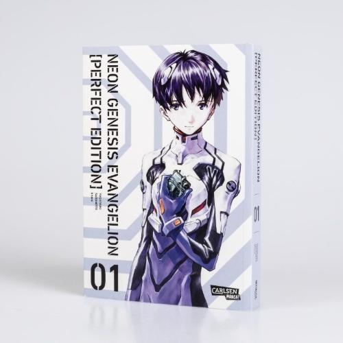 Buchcover und Innenansicht für das Buch: Aizouban Neon Genesis Evangelion