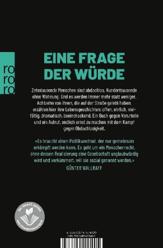 Buchcover und Innenansicht für das Buch: Deutschland ohne Dach