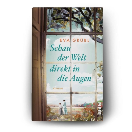 Buchcover und Innenansicht für das Buch: Schau der Welt direkt in die Augen