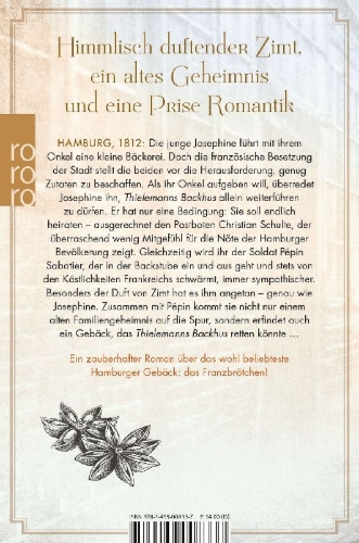Buchcover und Innenansicht für das Buch: Der Duft von Zimt