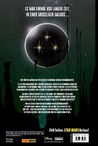 Buchcover und Innenansicht für das Buch: US Star Wars: Tales from the Rancor Pit, Tales from the Dearth Star, Tales from the Nightlands #1-#3