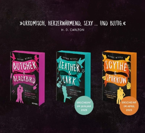 Buchcover und Innenansicht für das Buch: Butcher & Blackbird: Ruinous Love 1