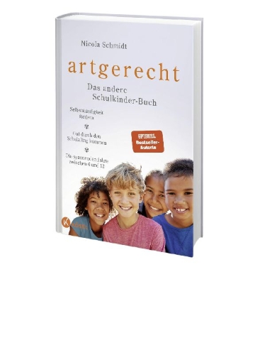 Buchcover und Innenansicht für das Buch: artgerecht - Das andere Schulkinder-Buch