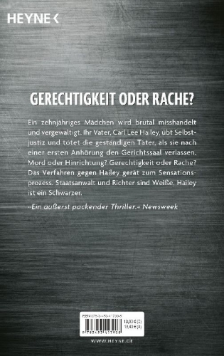 Buchcover und Innenansicht für das Buch: A time to kill