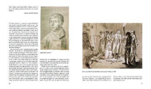 Buchcover und Innenansicht für das Buch: Caspar David Friedrich