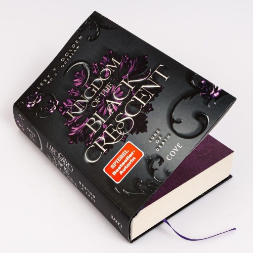 Buchcover und Innenansicht für das Buch: Kingdom of the Black Crescent 2: Lure of Death