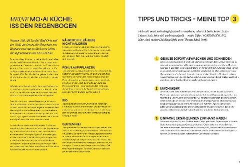 Buchcover und Innenansicht für das Buch: Feel Good With Food