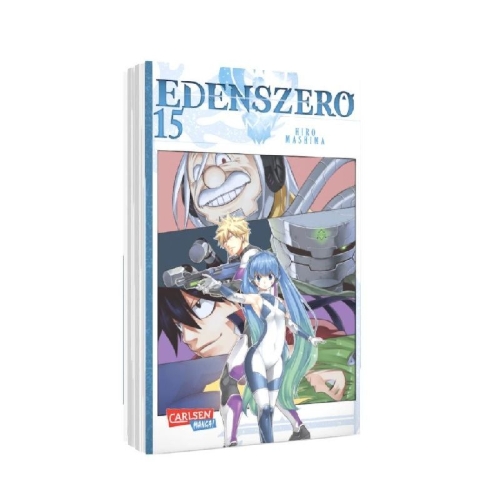 Buchcover und Innenansicht für das Buch: Edens Zero