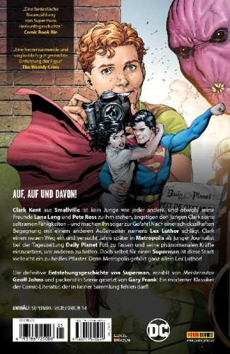 Buchcover und Innenansicht für das Buch: Superman: Secret Origin #1-#6