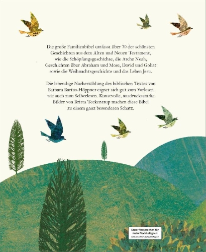 Buchcover und Innenansicht für das Buch: Die große Familienbibel