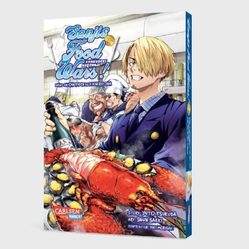 Buchcover und Innenansicht für das Buch: Shokugeki no Sanji