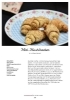 Buchcover und Innenansicht für das Buch: klein & fein. Herzhafte Häppchen und süße Snacks - Köstliches aus der Landfrauenküche