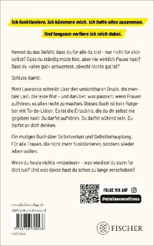 Buchcover und Innenansicht für das Buch: Ich habe alles im Griff - und genau das ist das Problem