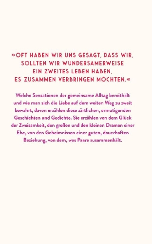 Buchcover und Innenansicht für das Buch: Verliebt, verlobt, verheiratet geblieben