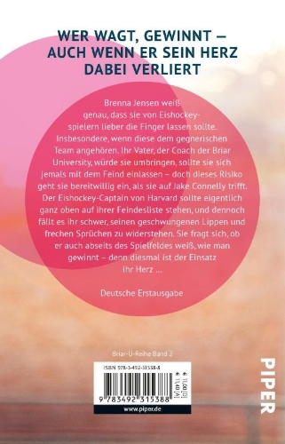 Buchcover und Innenansicht für das Buch: The Risk