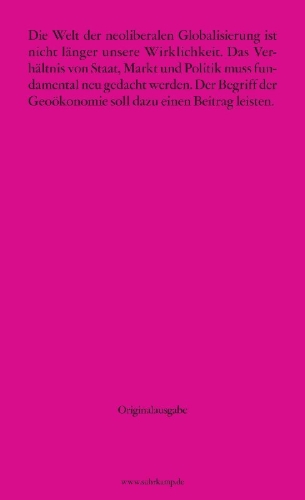 Buchcover und Innenansicht für das Buch: Geoökonomie